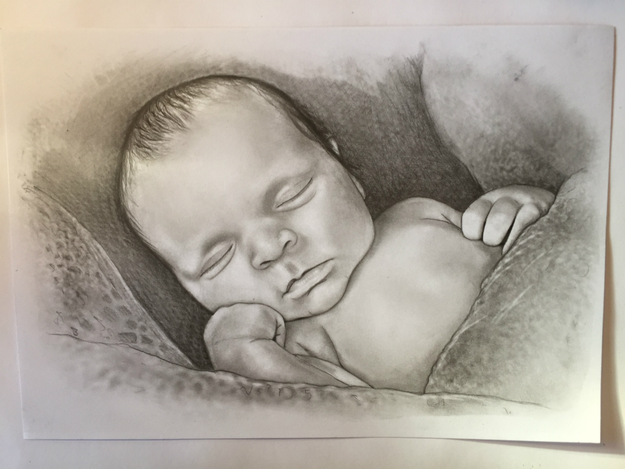 Portræt af baby